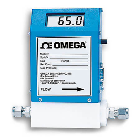 OMEGA奧米佳 FMA-A2000系列氣體質量流量計和控制器 可選配一體式顯示屏，用于測量潔凈氣體